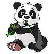 Fototapety do detskej izby - Panda 5818 - samolepiaca na stenu